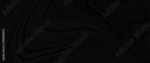Abstract liquid black and dark gray background. Vector Illustration, marble ink colorful. Black marble pattern texture abstract background, abstract black, gray marble background. Fancy liquify.