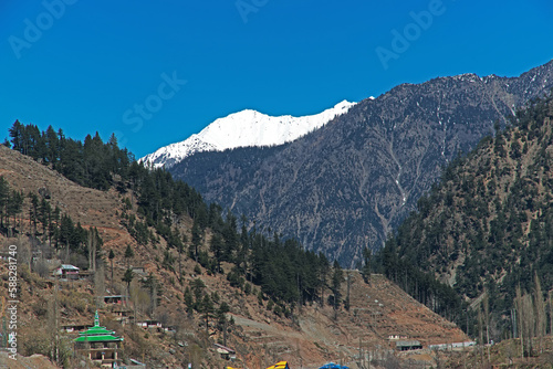 Nature in Swat valley of Himalayas, Pakistan photo