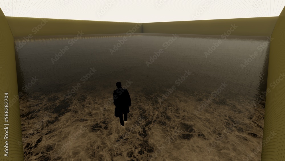person trapped in flooded room person trapped in flooded room