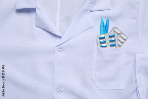 Medicine uniform - healthcare, Medical Workers Day concept