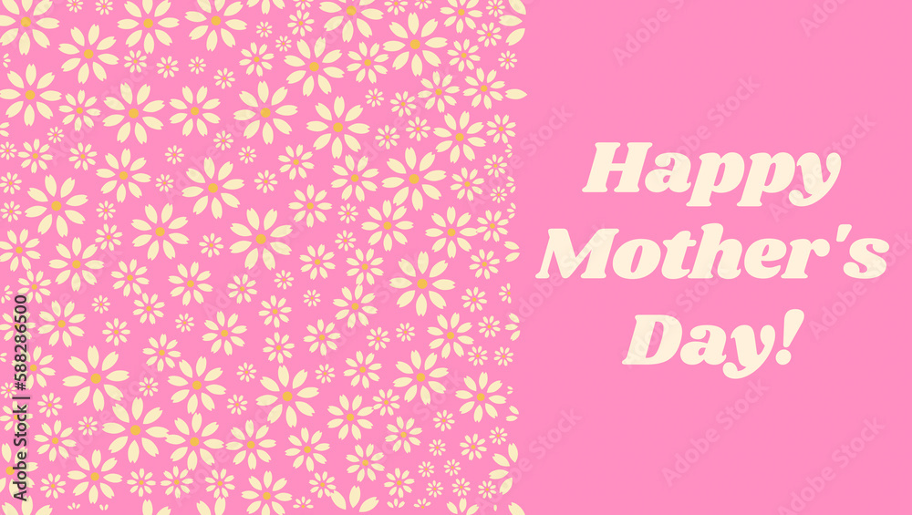 Image for concept of Happy Mothers day