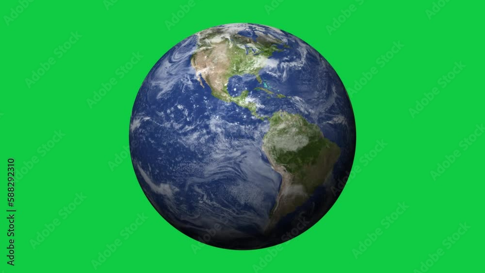 4k Earth Planet Green Screen, Earth in Space, Green screen Earth, 3840 x 2160 Earth Planet Green Screen