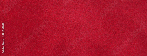 Texture of dark red velvet matte background, macro. Suede ruby fabric with pattern. Seamless wine textile photo