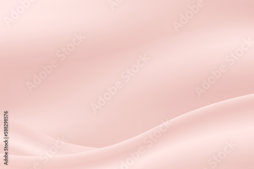 fabric pink gold gradient color as abstract background silk wave