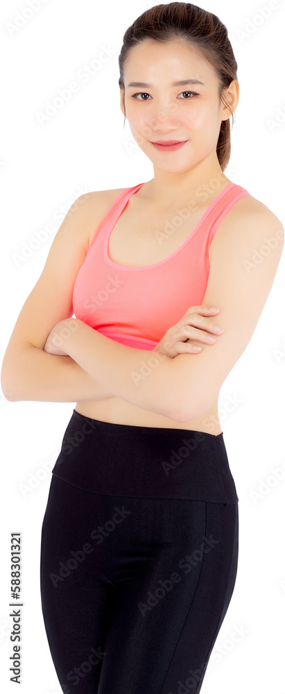 Beautiful portrait young asian woman in sport clothing with satisfied and confident, girl asia have shape and wellness, exercise for fit with health concept. Beautiful portrait young asian woman in sport clothing with satisfied and confident, girl asia have shape and wellness, exercise for fit with health concept.