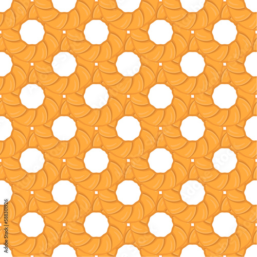 Pattern homemade cookie different taste in pastry biscuit