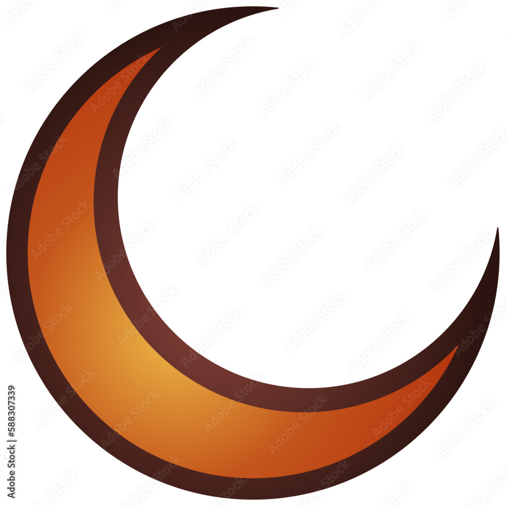 Crescent Moon of Moslem Ornament Crescent Moon of Moslem Ornament