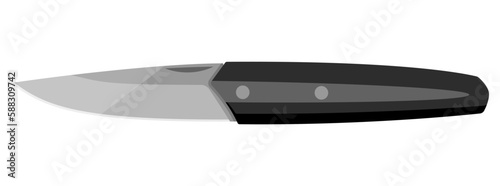 Jackknife. Cute jackknife isolated on white background. Vector illustration