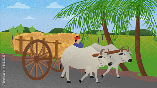 Bullock Cart photo