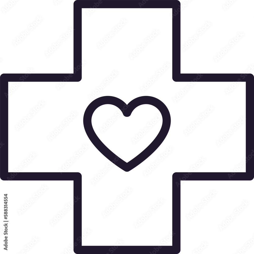 Single line icon of medical cross High quality vector illustration for design, web sites, internet shops, online books etc. Editable stroke in trendy flat style isolated on white background Single line icon of medical cross High quality vector illustration for design, web sites, internet shops, online books etc. Editable stroke in trendy flat style isolated on white background