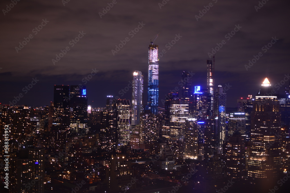 Night view in NY