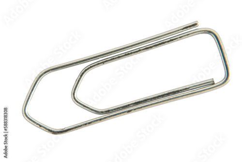 trombone papeterie sur fond transparent, PNG photo