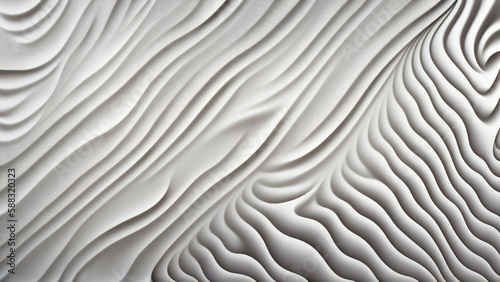 白 シルク 模様 布地 やわらかい 波 波紋 壁紙