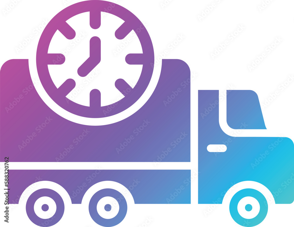 Fast delivery Vector Icon Design Illustration Fast delivery Vector Icon Design Illustration