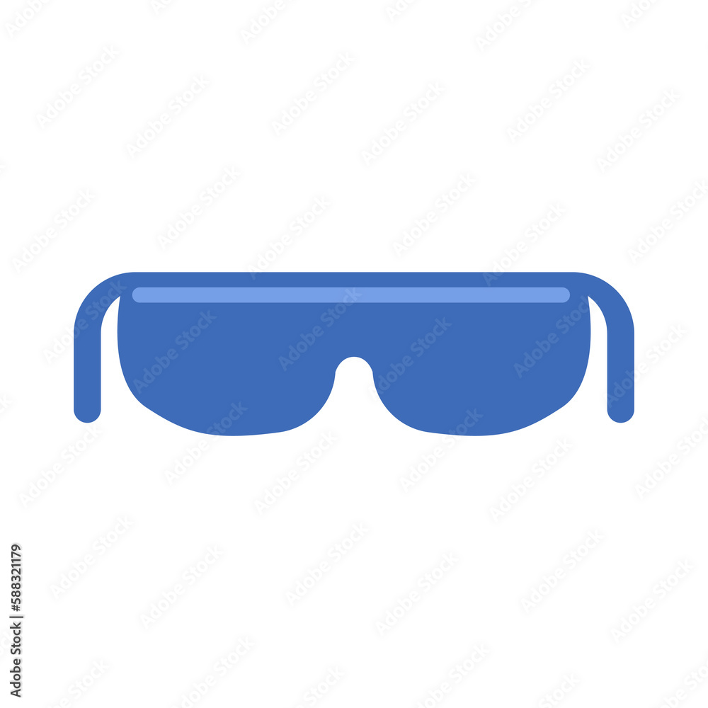 work glasses icon, vector illustration