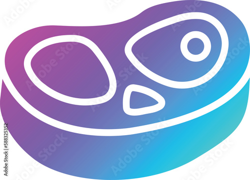 Meat Vector Icon Design Illustration