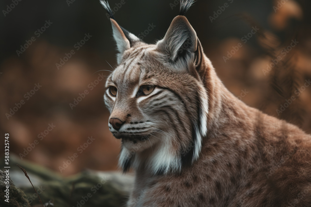 Geheimnisvoller Jäger: Ein Luchs in seiner natürlichen Umgebung 1 Geheimnisvoller Jäger: Ein Luchs in seiner natürlichen Umgebung 1