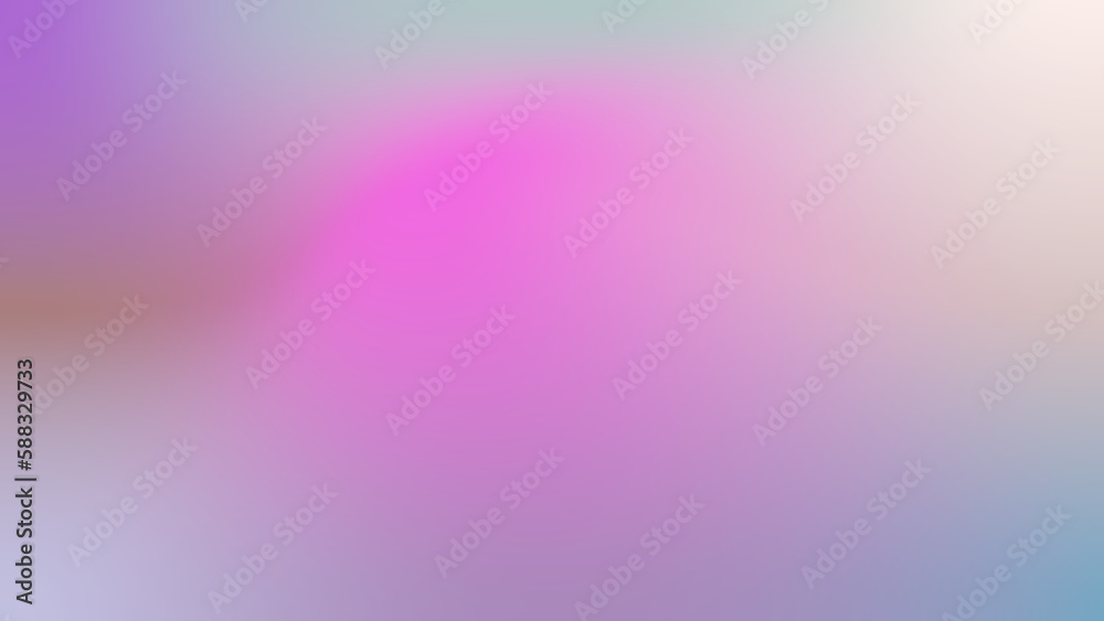 Mesh Blurred colored abstract background. Smooth transitions of iridescent colors. Colorful gradient. Rainbow backdrop flat