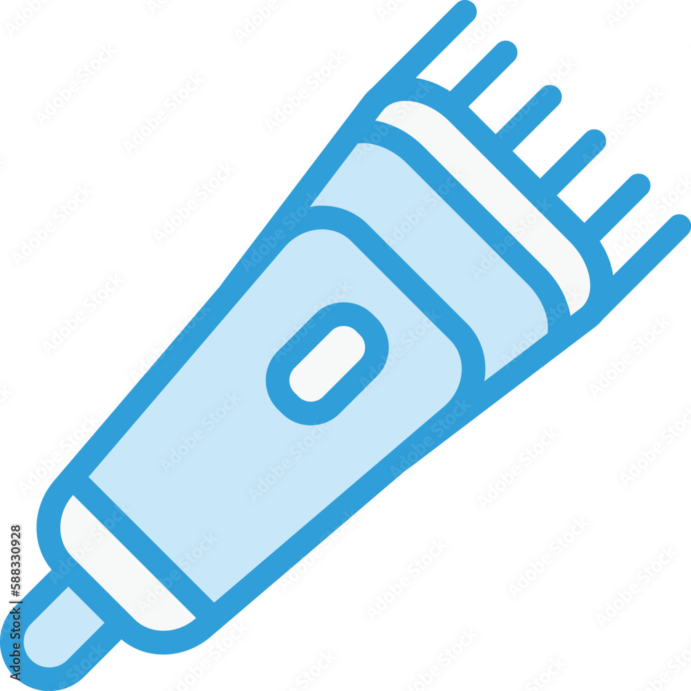Hair clipper Vector Icon Design Illustration Hair clipper Vector Icon Design Illustration