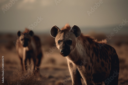 Hyänen in ihrer faszinierenden natürlichen Umgebung 7