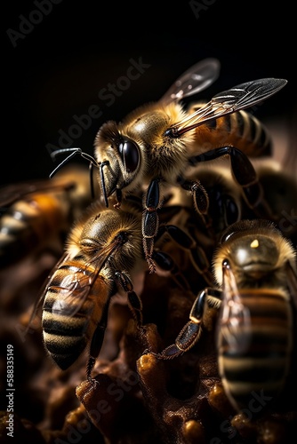 bee on a flower