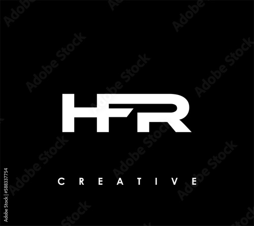 HRF Letter Initial Logo Design Template Vector Illustration photo