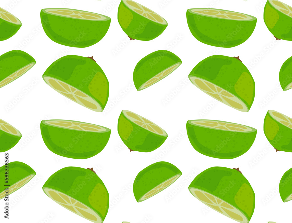 Lime slices hand drawn. Seamless pattern in vector. Pattern with fruits. Suitable for print and background. Lime slices hand drawn. Seamless pattern in vector. Pattern with fruits. Suitable for print and background.