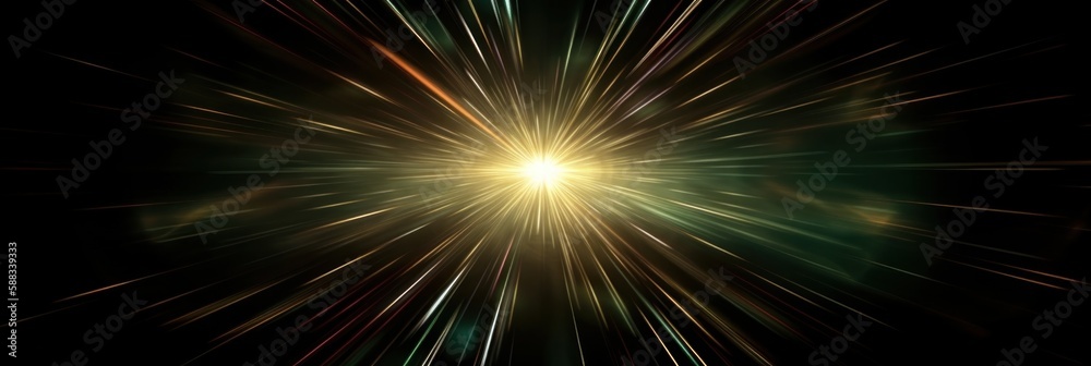 Warm sun rays light on black background. Overlay Texture with flare effect. Special lens flash with sparkle. Abstract magic banner Generate AI. High quality photo Warm sun rays light on black background. Overlay Texture with flare effect. Special lens flash with sparkle. Abstract magic banner Generate AI. High quality photo