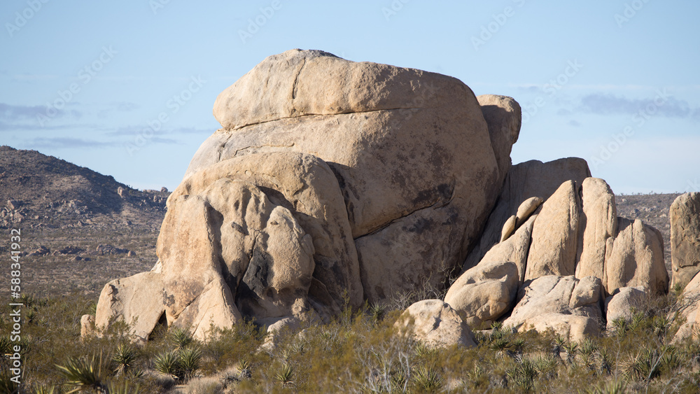 Rock Formation in Joshua Tree National Park Rock Formation in Joshua Tree National Park