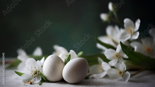 Easter Composition Background 