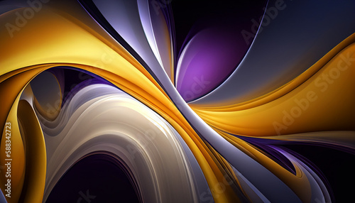 Abstract 3D Background. Exploring the Ethereal Beauty of an Abstract Silky Background