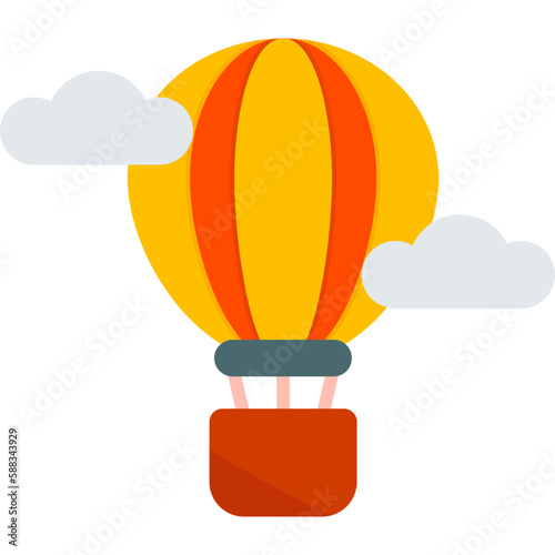 Hot Air Balloon Icon