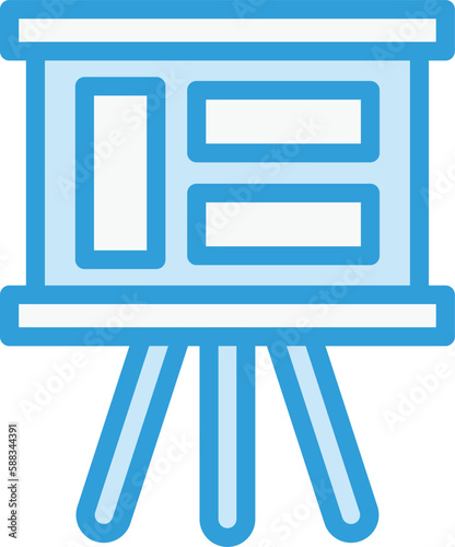 Story board Vector Icon Design Illustration