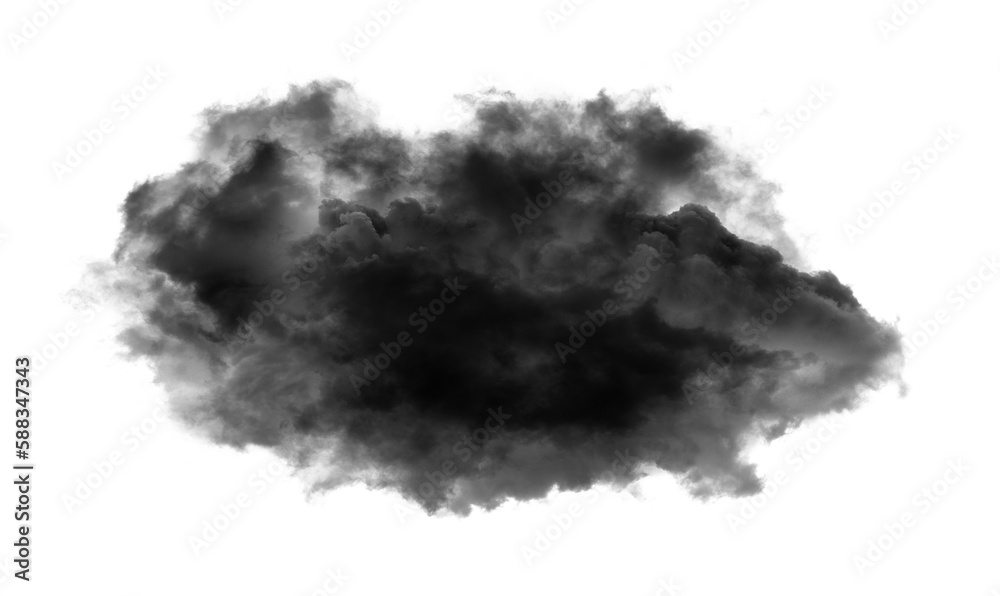 black clouds on transparent png