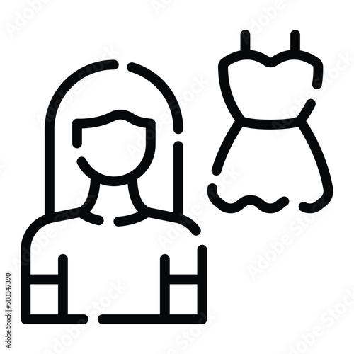 Fashion designer fitting farak