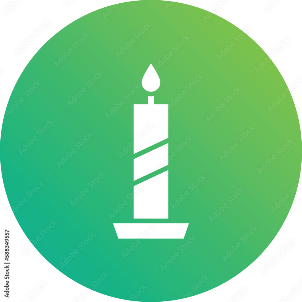 Candle Vector Icon Design Illustration Candle Vector Icon Design Illustration