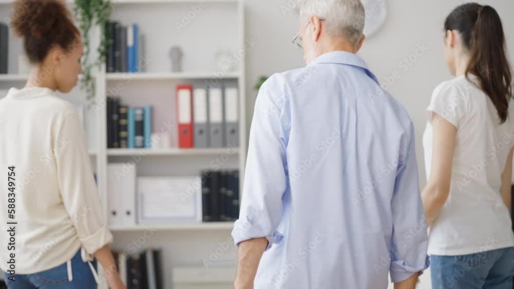 Multiethnic group of people on therapy session, first meeting at psychologist Multiethnic group of people on therapy session, first meeting at psychologist