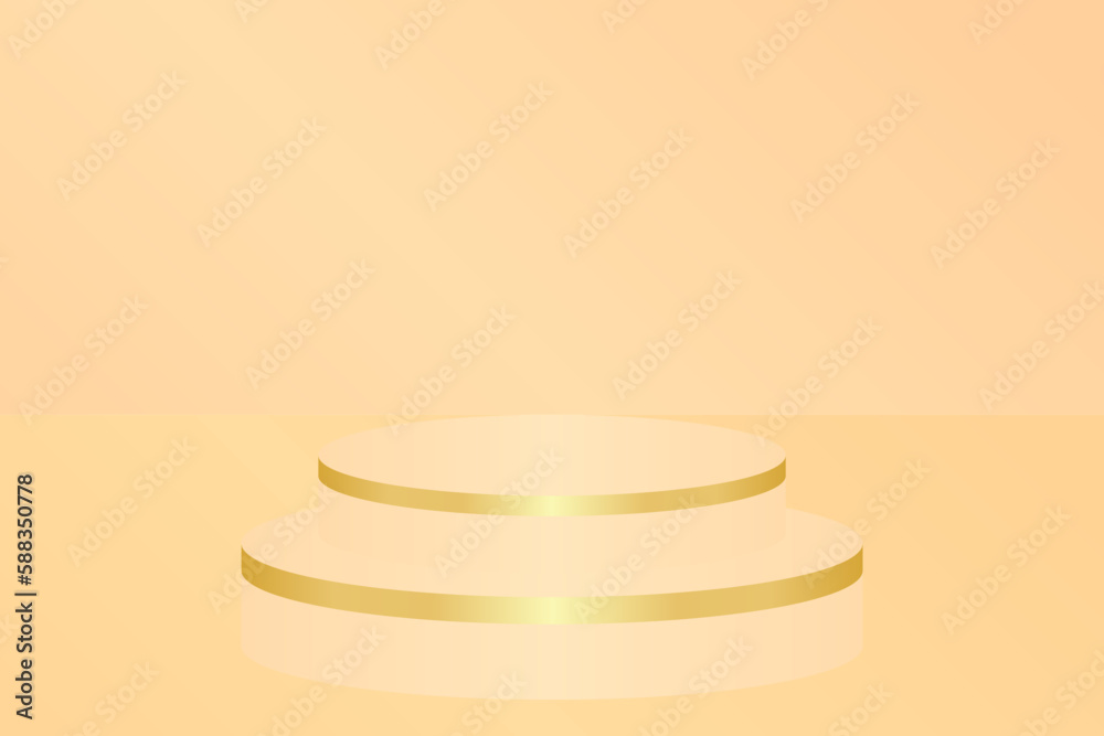 Minimalist Podium 3D Background Design Minimalist Podium 3D Background Design
