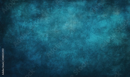 Blue textured background cement background  generative AI