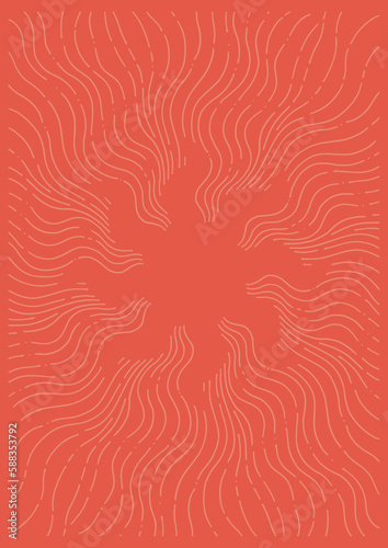 Groovy Boho Modern Celestial Magical 70th Peace Love Print Wall Art Poster Composition Svg Tile