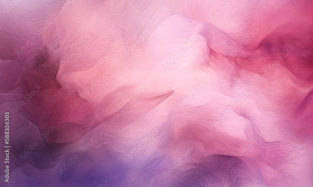 Fototapeta premium Pastel pink purple blurred texture background, pastel color, generative AI