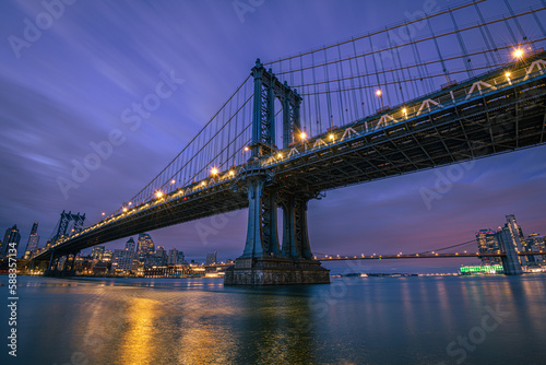 Sunrise at Manhattan Bridge
