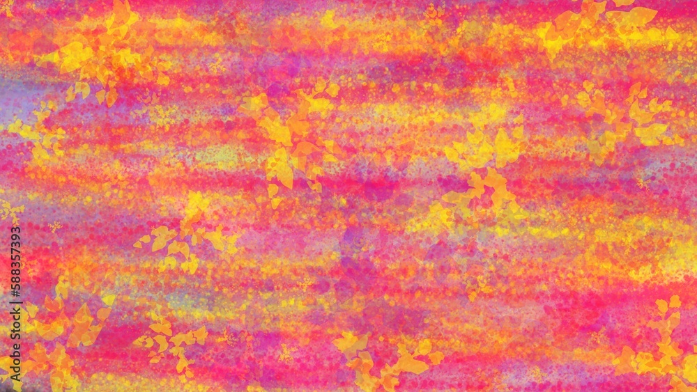 Colorful Background Pink Yellow Red Blue Purple Green	
