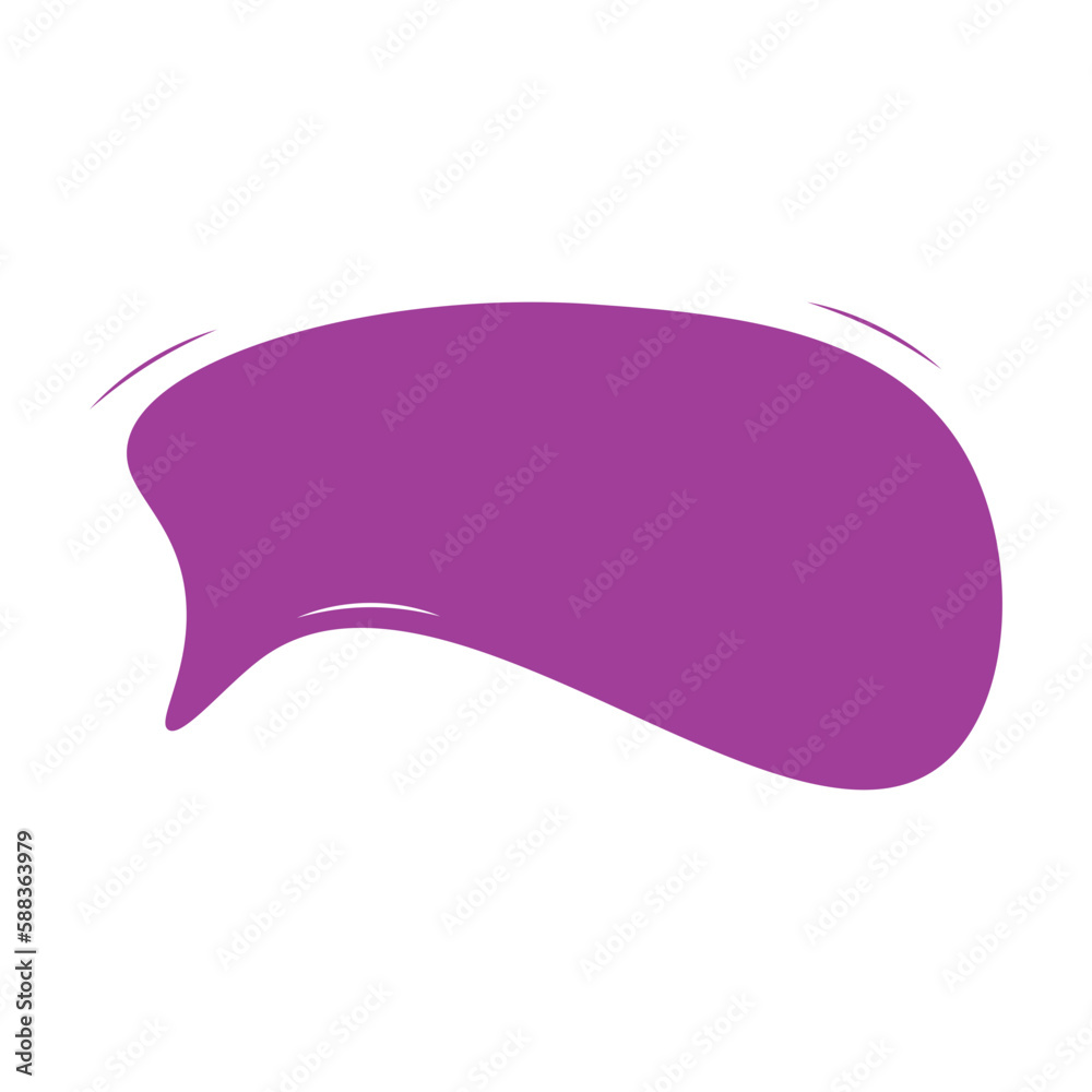 Bubble Chat Shape Bubble Chat Shape