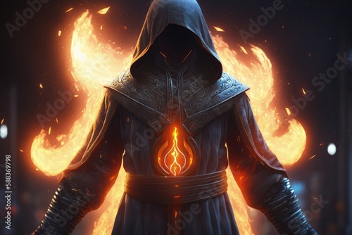 Fantasy mythical creature created with Generative AI 