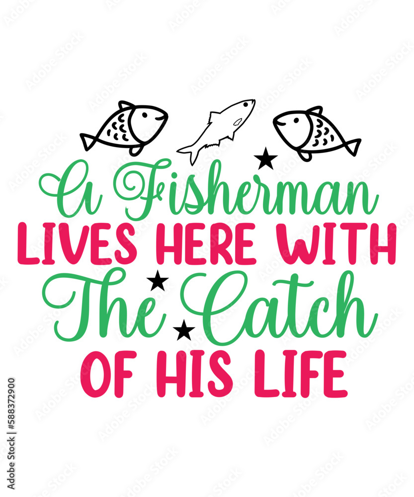 Obraz premium Fishing SVG Bundle, Fish Svg, Dad Svg, Funny Quotes Svg,Fishing SVG Cut Files, Fish Svg Bundle, Funny Svg,Fishing SVG Bundle, DXF, PNG, EPS, Cut Files – Fish Hook SVG – For Cricut and Silhouette