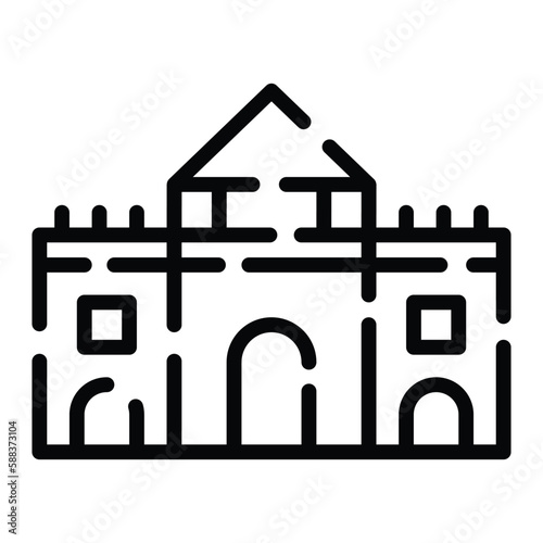 the palace of the Retiro near Madrid