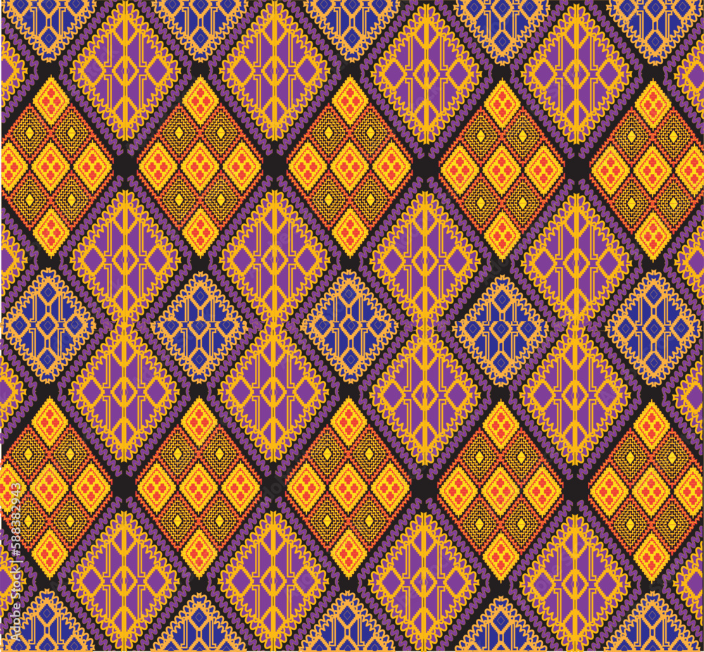 seamless pattern with ornament stlye african seamless pattern with ornament stlye african