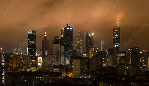Warsaw by Night © Marcin Ziółkowski