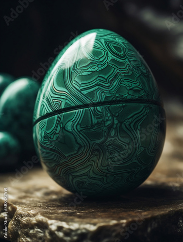 Opulent crafted easter egg